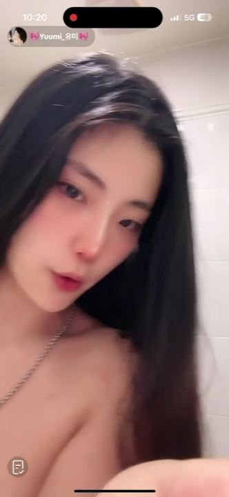 틱톡 라방으로 샤워하다가 꼭노 28초